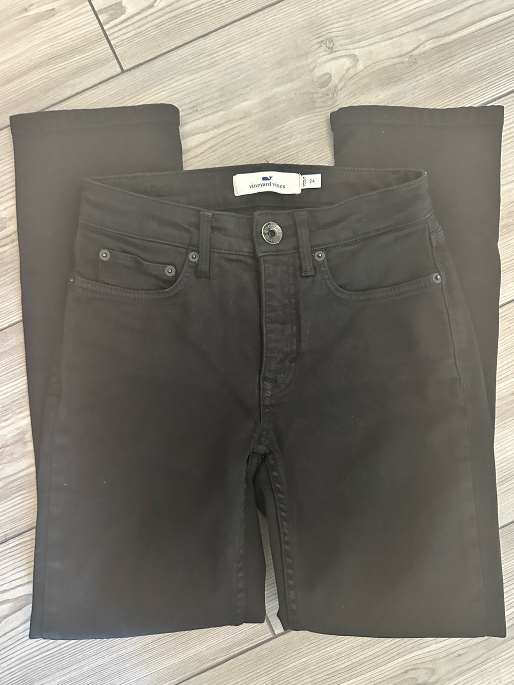 Vineyard Vines Women’s Black Stretch Jeans Size 24